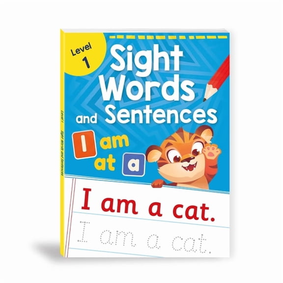 Sight Words and Sentences (Level 1): First Practice Workbook of Most Common Sight Words for Preschool Kids, Toddlers wit, (Paperback)