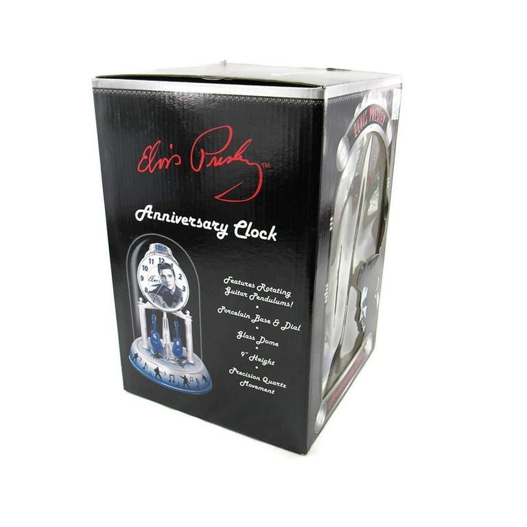 Elvis Presley Collectible Anniversary Clock - Walmart.com