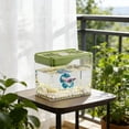thumbnail image 4 of Desktop Goldfish Tank, Small Multifunctional Transparent Aquarium for Home Decor, Living Room, Office Desk, Elegant Mini Fish Tank for Indoor Use - 4.72x3.94x3.14 in, 4 of 6