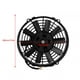 thumbnail image 3 of Ventilador Delgado de 9 Pulgadas, Ventiladores de Refrigeración de Radiador Eléctrico Push Pull, Kit de Montaje de 12V 80W, Negro Universal, 3 of 7