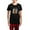 With Red Plaid Pant, variant on CafePress - Violin Women's Dark Pajamas - Women's Short Sleeve Print T-Shirt and Pants Dark Cotton Pajama Set