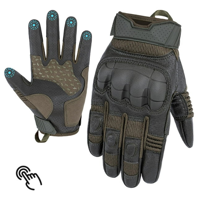 PMVFHDE Workout Gloves for Men For Outdoor Sports Use Motorcycle Riding Screen Work Cold Weather