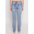 thumbnail image 4 of Womens WAX Straight Leg Whiskered Jeans, 4 of 4