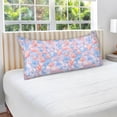 thumbnail image 4 of Plush Pillow Cases Standard Size Ultra Soft Warm Pillowcases with Zipper Blue Pink Shells 20"x26", 4 of 9