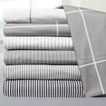 thumbnail image 2 of bed bath n more 6 Piece Loft Collection Modern Classic Pinstripe Bed Sheet Sets, 2 of 5