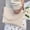 White, variant on Yunuuuoa Striped Straw Tote Bag Women's Casual Beach Shoulder Bag Large Capacity Crossbody Purse for Vacation Shopping Travel Summer Outfit Accessory