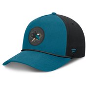 Men's Fanatics Teal San Jose Sharks Authentic Pro Rink A-Frame Adjustable Hat