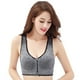 thumbnail image 4 of Sujetador deportivo Mujer Cremallera frontal Ropa interior transpirable Chaleco a prueba de golpes Racerback para correr Yoga Fitness, S Kearding AP001111-01, 4 of 7