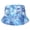 Blue, variant on Tie Dye Bucket Hats for Women Men Lightweight UPF Sun Protection Hippie Fisherman Hat Sun Beach Hat