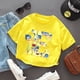 thumbnail image 2 of Camiseta con letras "Inside Out" para niños, playera con combinación de nombre, ropa informal Kawaii para niños, Tops Harajuku para niñas, regalo, 2 of 4