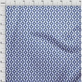 thumbnail image 4 of oneOone Velvet Medium Blue Fabric Geometric Sewing Material Print Fabric By The Yard 58 Inch Wide, 4 of 4