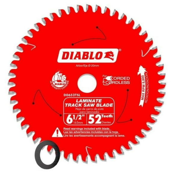 6-1/2 in 52-Tooth Laminate Track Saw Blade