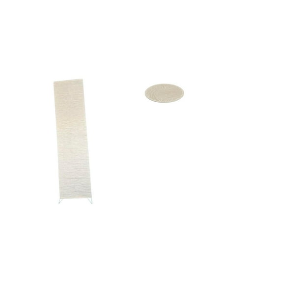 Pantalla de lámpara de pie,Lámpara de estudio minimalista con pantalla,Cubierta de luz Iluminación creativa para el dormitorio,Alfombra de área,Alfombra redonda decorativa de 60 cm para