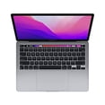thumbnail image 2 of Laptop Apple MacBook Pro 2022 con chip M2: pantalla Retina de 13 pulgadas, 8 GB de RAM, almacenamiento SSD de 512 GB, barra táctil, teclado retroiluminado en gris espacial Apple MNEJ3LL/A, 2 of 7