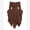 Brown, variant on Women Corset Dress Sexy Off Shoulder Renaissance Costume Flowy Irregular Ruffle Hem Lace Up Cocktail Party Dresses White