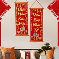 thumbnail image 6 of Lien Trang TET Couplets Vietnamese Character Ornament Entryway Velvet Material for Family Spring Festival Bedroom Decor, 6 of 7