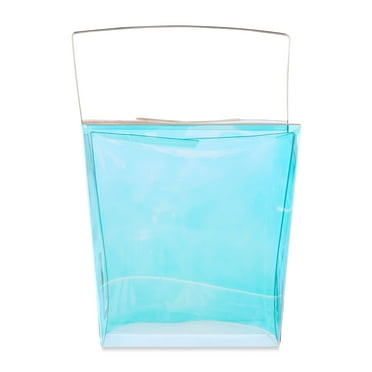 Clear Iridescent Container, 4" x 3" x 4", by Way To Celebrate