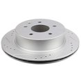 thumbnail image 3 of ECCPP Brake Kit 4pcs Drilled Slotted Brake Rotors fit for 2003-2005 for Infiniti G35,2003-2005 for Nissan 350Z, 3 of 5