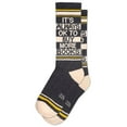 thumbnail image 6 of Gumball Poodle It's Always Ok to Buy More Books, Unisex Crew Socks, Size Regular, 6 of 6