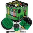 thumbnail image 1 of BBQ Accessories - Grill Accessories - Grill Brush Cleaning Kit with Extension - Electric Smoker - Gas Grill - Drill Brush - Grill Scraper - Rust Remover-Wire Brush - Grill Cleaner - BBQ Brush, 1 of 8