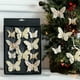 thumbnail image 1 of Seyotauo Glitter Double Butterfly Ornaments for Christmas Tree, Christmas Hollow Butterfly Decorations with Clip,Simulation Butterfly Hanging Decor for Xmas DIY Craft Holiday Decor, 1 of 6