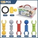 thumbnail image 3 of Kit de construcción STEM Toys para niños, 125 piezas, juego de aprendizaje educativo, bloques de construcción de ingeniería para niños y niñas de 3, 4, 5, 6, 7, 8, 9 y 10 años, 3 of 5