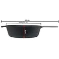 thumbnail image 4 of CUISILAND Cast Iron Combo Cooker 3 PCS Set, 3.2QT Wok and 10" Frying Pan with a Silicone Handle, 4 of 6
