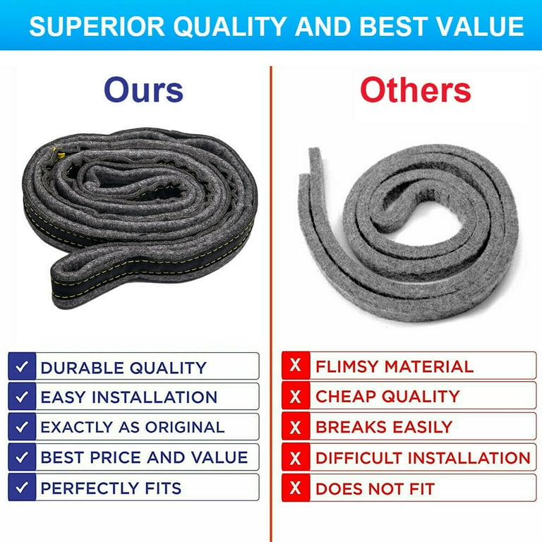 JinYi Dryer Drum Seal Gasket Felt Replacement Parts DC97 14849E
