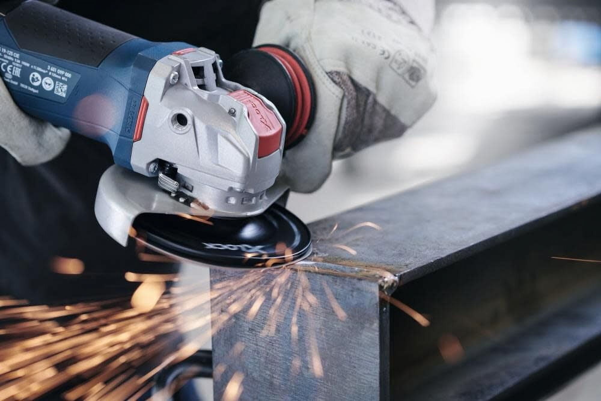 Bosch 5 Inch X-Lock Variable-Speed Angle Grinder With Paddle Switch