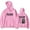 Pink, variant on Keshi Requiem US Tour 2025 Merch Hoodie Pockets Drawstring Unisex Hooded Sweatshirt Fashion Clothing