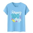 thumbnail image 4 of Liquidation! T-shirts Graphiques Uooqdmx, T-Shirt 100 Jours d'École, T-Shirts de Rentrée Scolaire, T-Shirt 100 Jours d'École T-Shirts d'Enseignant Joyeux 100e Jour, T-Shirts d'Enseignant, Bleu m, 4 of 5