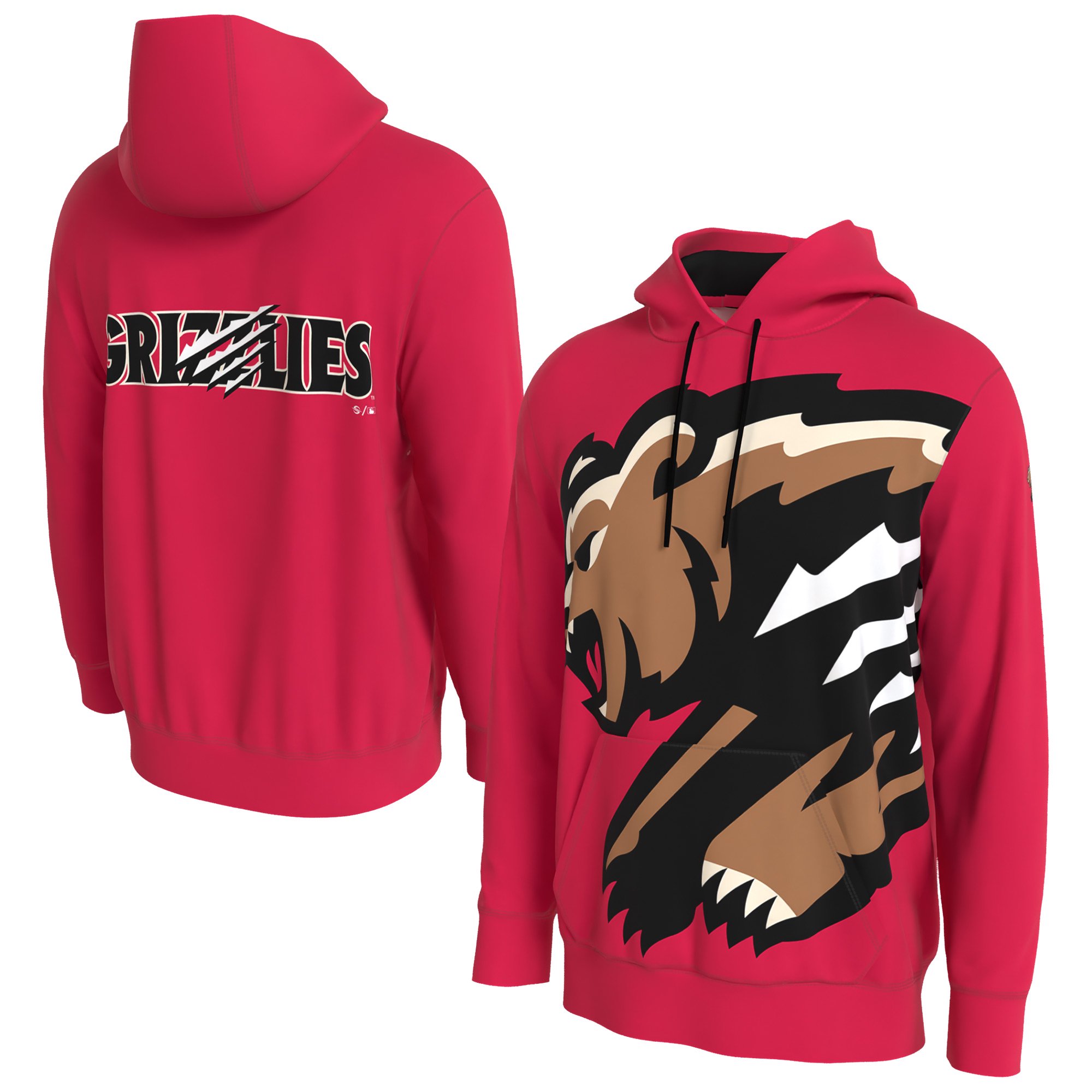 Men's ProSphere Red Fresno Grizzlies Hoodie