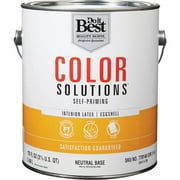 Do it Best Color Solutions Latex Self-Priming Eggshell Interior Wall Paint, Neutral Base, 1 Gal.