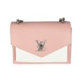 thumbnail image 1 of Pre-Owned Louis Vuitton Pink Cream Tricolour Soft Calfskin MyLockme BB, 1 of 9