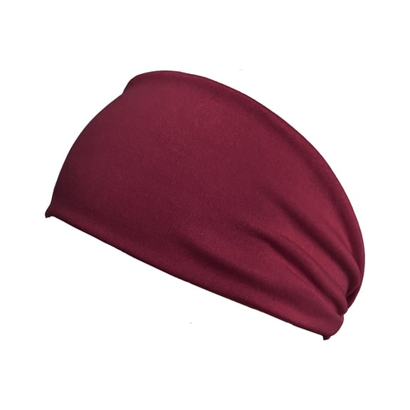 Headbands for Women Men Plain Elastic Sweat Absorbing Training Hiking Yoga Daily Sports Hair Wrap Womens Headbands