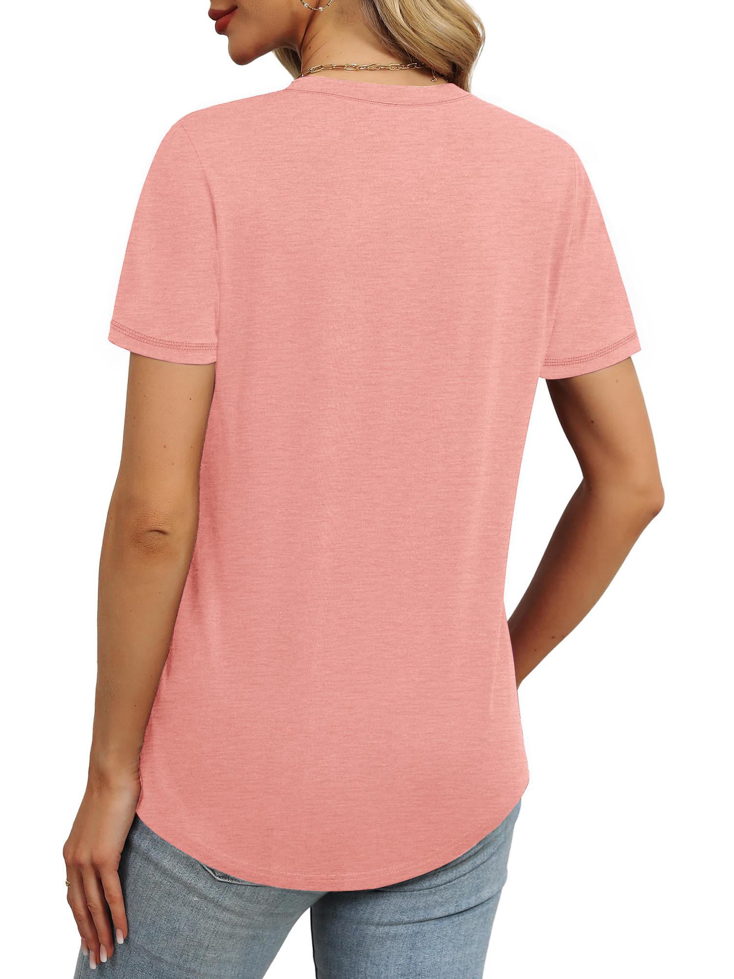 MOSHU Women's T-Shirts, 3-Pack Short Sleeve photo 4