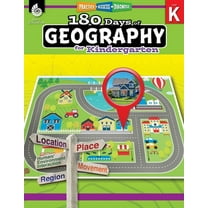 180 Days™: Geography for Kindergarten: Practice, Assess, Diagnose (Paperback)