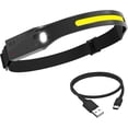 thumbnail image 1 of Linterna frontal LED recargable YONGSHENG de 1200 mah resistente al agua, 1 of 5