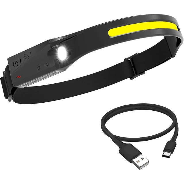 Linterna frontal LED recargable YONGSHENG de 1200 mah resistente al agua