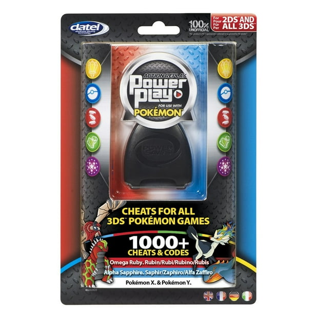 Action Replay Power Play Game Saves Cheats For Pokemon X Y With Unique User Customization Nintendo 3ds 2ds Walmart Com Walmart Com