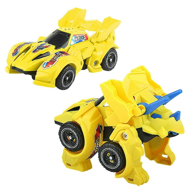 Coche de carreras Toy Dinosaur Transformer Car para niños de más de 3 años