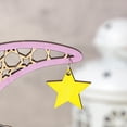 thumbnail image 5 of nvzhuang Ramadan Moon Decor Wooden Hollowed Crescent Moon Eid Mubarak Decorations Table Centerpieces for Home Holiday Party, 5 of 8