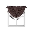thumbnail image 4 of SAMIMPORT-2011 Elegant Linen Textured Brown Blackout Curtains & Valances, 35” x 84” (2 Panels), 4 of 4