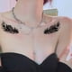 thumbnail image 5 of 4 hojas de tatuajes temporales de flores de larga duración para mujeres, brazo, cuello, medusas, serpiente, peonía, floral, niños ShuxiuWang 1327533075190, 5 of 5