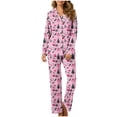 thumbnail image 1 of RKSTN Ensembles de Pyjama pour Femmes, Poche Imprimée, Ensemble de Pyjama Doux et Confortable pour Usage Quotidien à la Maison, 1 of 5
