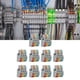 thumbnail image 5 of Terminal de Abrazadera de Bloque de Alambre ANGGREK LT-633 250V 32A 3 Entradas 6 Salidas 10 Uds, 5 of 8