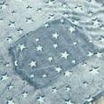 thumbnail image 2 of Marina Decoration Glow in the Dark Blanket Wearable Hoodie for Kids Boys Girls Oversized Woven Fluffy Plush Soft Warm Cozy Flannel Fleece Hooded Sweatshirt with Giant Pocket, 110 x 75 cm Pink Star, 2 of 9