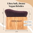 thumbnail image 2 of Brocha bronceadora KESHIMA Cepillo autobronceador para rostro y cuerpo, 2 of 6