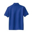 thumbnail image 6 of Port Authority Youth Silk Touch Polo-XS (Royal), 6 of 6