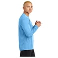 thumbnail image 3 of Sport-Tek Men's Long Sleeve PosiCharge Competitor T-Shirt Carolina Blue Small, 3 of 3